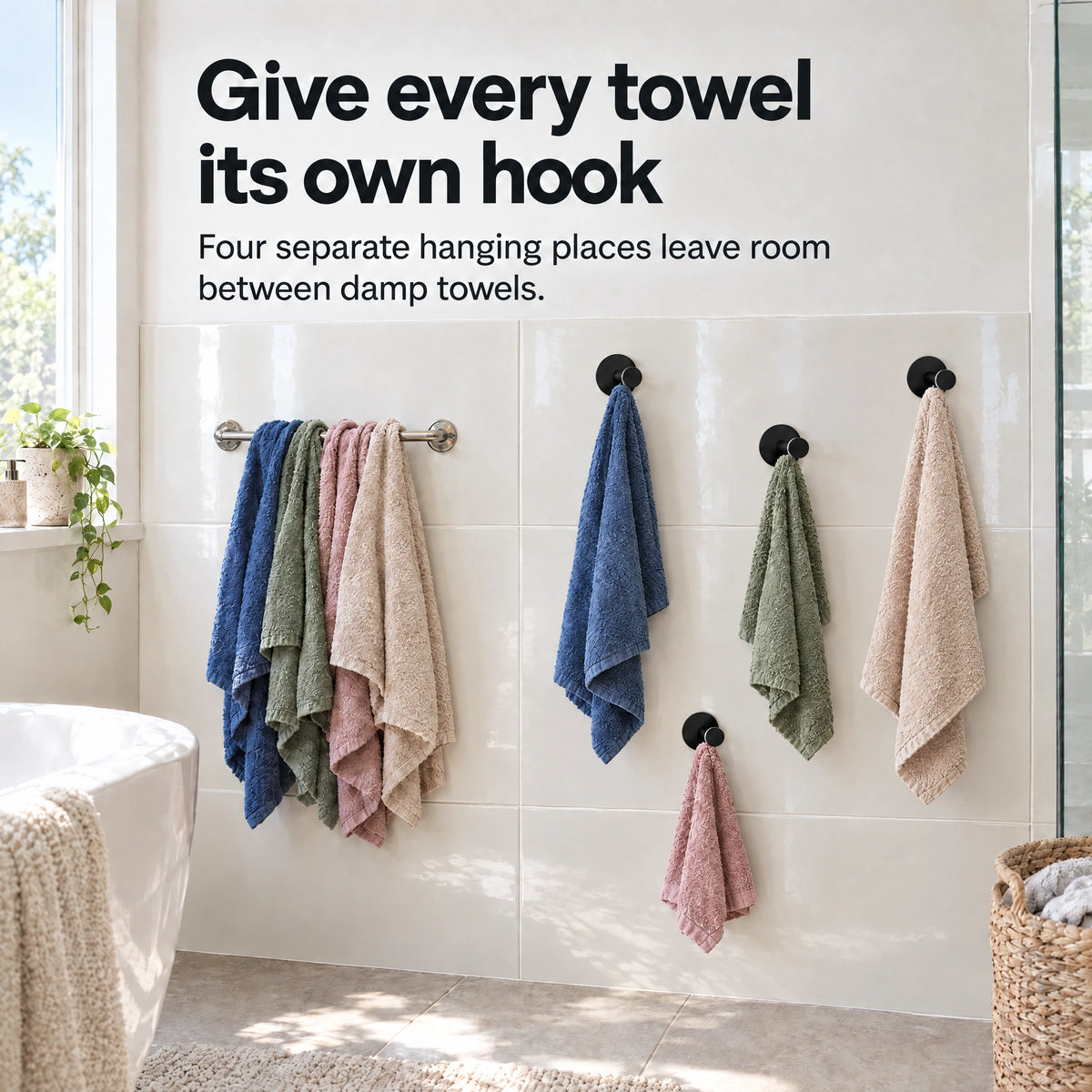 Twist-On Suction Hooks