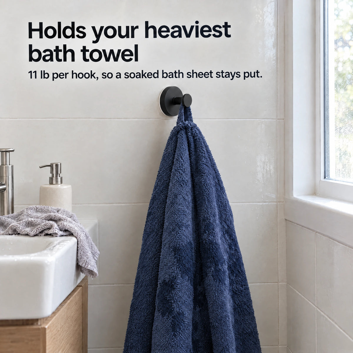 Twist-On Suction Hooks